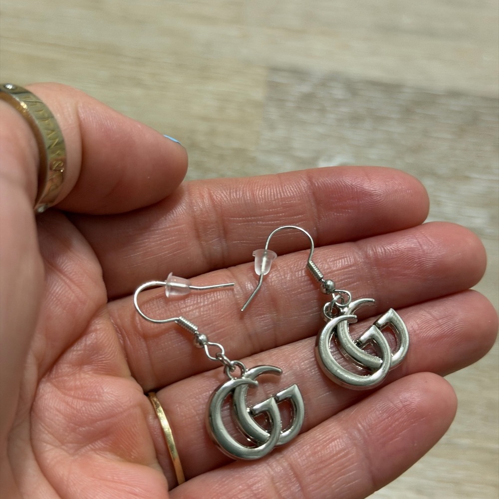 GG silver Earrings - Picture 4 of 5